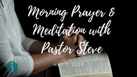 Morning Prayer Reflection May Youtube