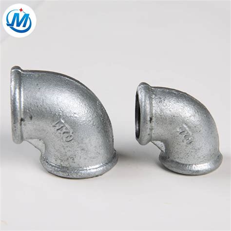 Din En10242 Standard Galvanized Black Malleable Iron Pipe Fitting Elbow 90 Degree China Hebei