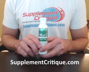 Man1 Man Oil Review: Ingredients, Side Effects, and Alternatives (2018)