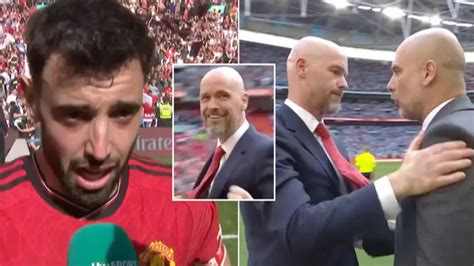 Bruno Fernandes Becomes First Man Utd Player To Address Erik Ten Hags