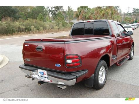 Dark Toreador Red Metallic Ford F Xlt Extended Cab Exterior