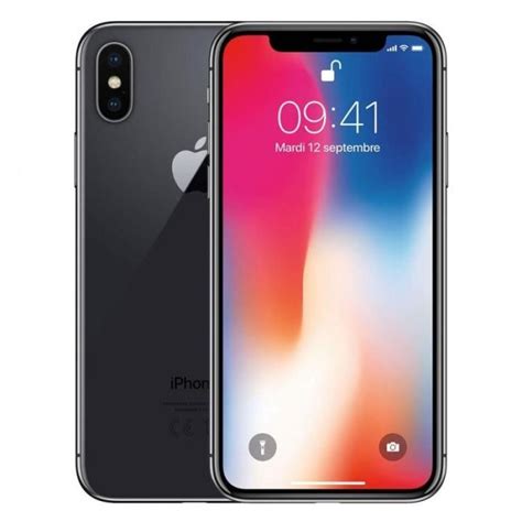 IPhone X 64 Go Gris Sidéral Débloqué Cdiscount Téléphonie