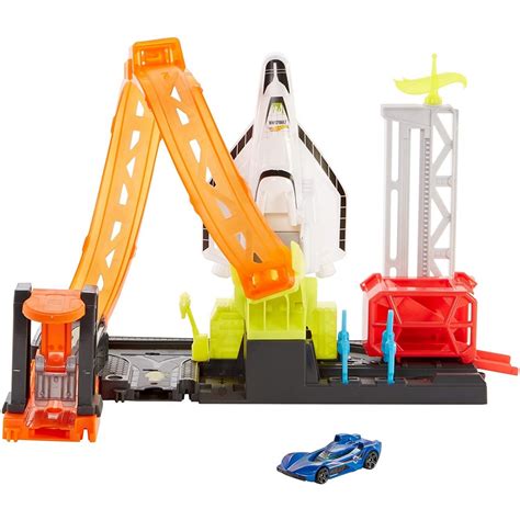 Mattel Hot Wheels City Super Rocket Blast Off FNB GTT Toys Shop Gr