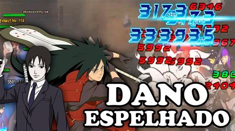 SAI E MADARA TRABALHANDO JUNTOS FOCADO NO DANO ESPELHADO NARUTO