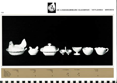 Lindshammar S Swedish Glass Catalogue Page Glass Encyclopaedia