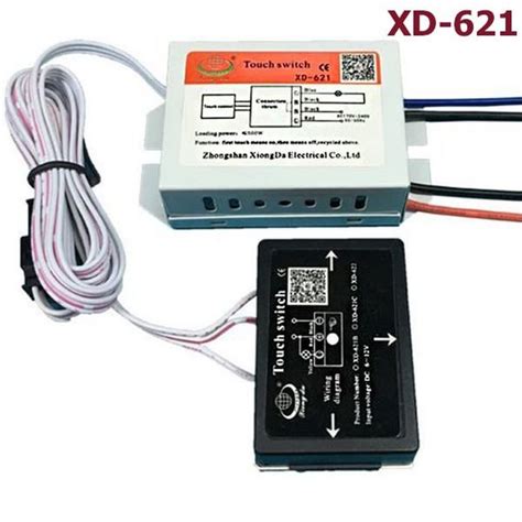 Сенсорный выключатель XD-621 220 Вольт на зеркало или стекло для LED ...