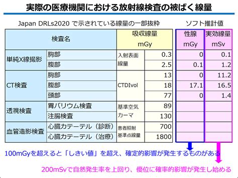 病気の診断・治療における「医療被ばく」の健康影響と安全管理｜放射線アカデミア