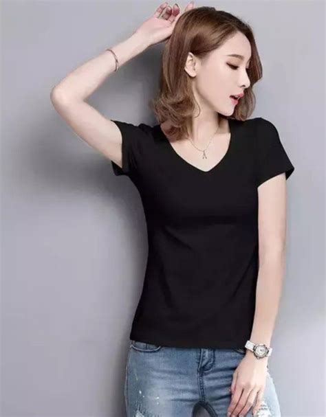 Half Sleeve Women Tshirt Daily Wear Plain At Rs 180 Piece In