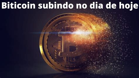 Biticoin sobe no dia de hoje briga o suporte do topo histórico de