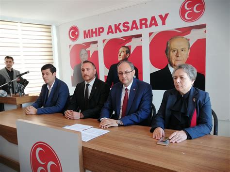 MHP Aday Adaylarını Tanıttı Aksaray Son Dakika