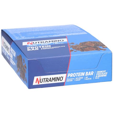 Nutramino Protein Bar 55G Crispy Chocolate Brownie 12x55 G Redcare