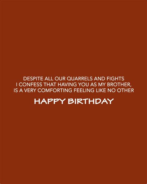 40+ Inspirational Happy Birthday Wishes Quotes For Brother | Birthday ...