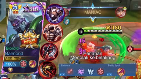 Gilaaaaaa Cuyy Balmond Dapat Maniac Lagi Pakai Item Ini Balmond The