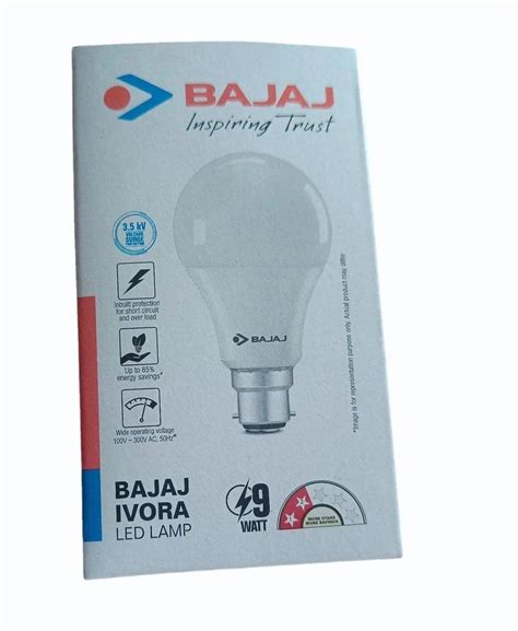 Round W Bajaj Led Bulb Star Cool White At Rs Piece In Bengaluru