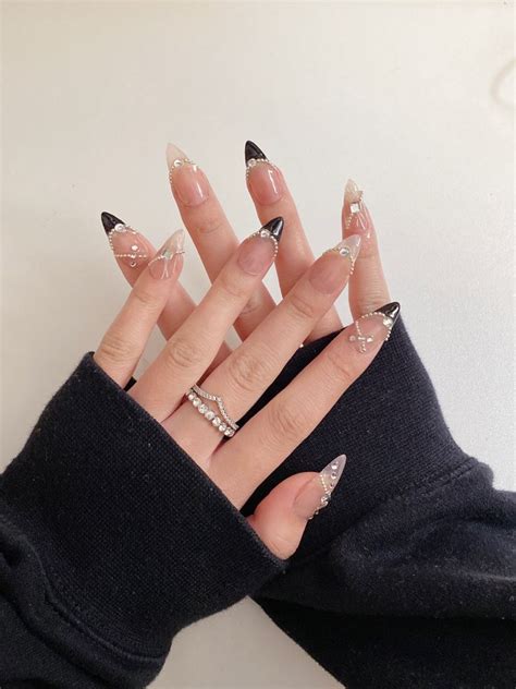 Douyin Bling Nails In 2024 Bling Nails Casual Nails Asian Nails