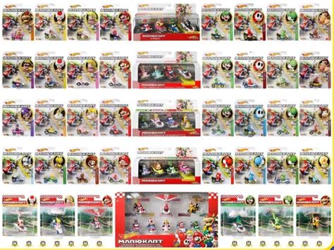 Hot Wheels Mario Kart Colección Completa