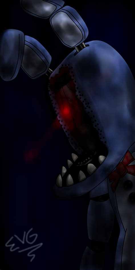 000-FNAF 2, Withered Bonnie by MAKYUNI12 on DeviantArt