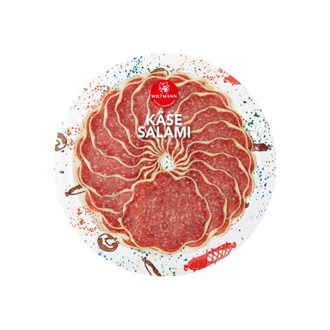 Wiltmann Salami mit Käse 80g Lebensmittel Versand eu Lebensmittel