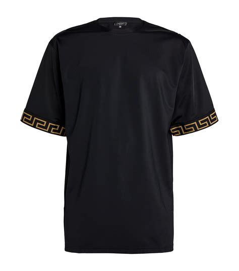 Versace Greca Trim T Shirt Harrods Bh