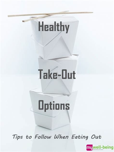 #Healthy Take-Out Options: Tips to Follow When Eating Out | Healthy, Health insurance coverage ...