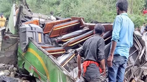 Kullu Bus Accident Death Toll Reaches 44 About 35 Injured Several