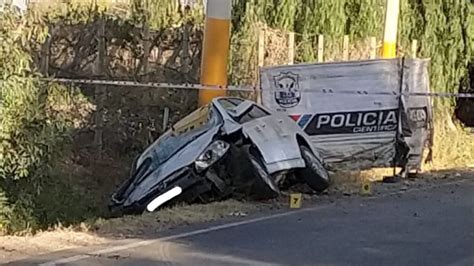 Tragedia un ciclista murió en fuerte choque en Santa Lucía Diario La