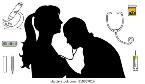 Doctor Patient Silhouette Royalty-Free Images, Stock Photos & Pictures | Shutterstock