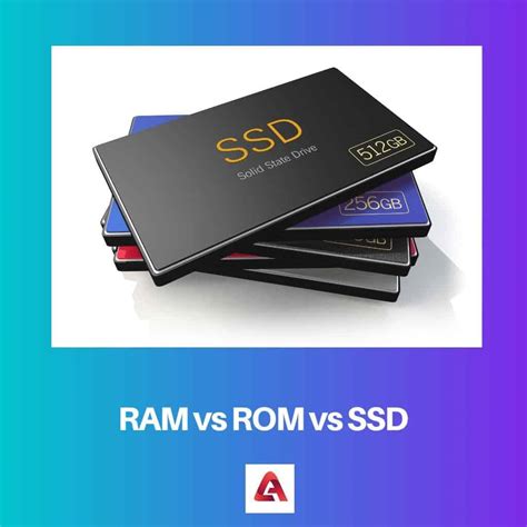 Ram Vs Rom Vs Ssd Difference And Comparison