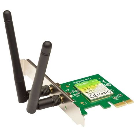 Placa Wireless Pci E N Mbps Tl Wn Nd Antenas Destacaveis Tp Link