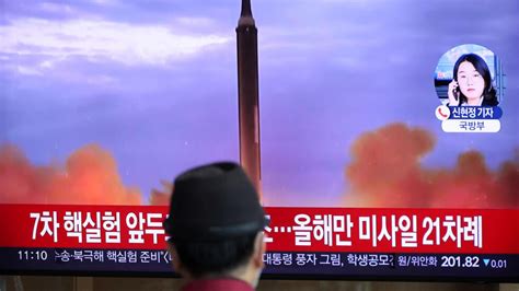 North Korea Test Fires Ballistic Missile With Range To Strike Us Mainland