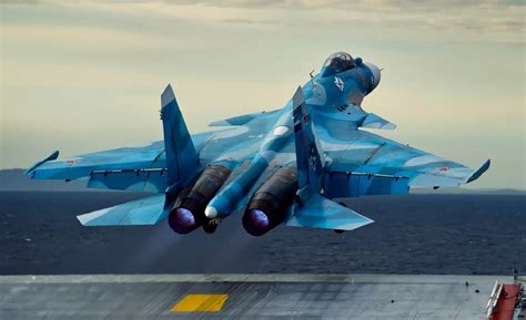 Russia S Su Aircraft Carrier Fighter Nightmare Is Just Getting