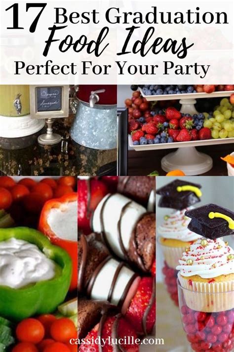 19 Graduation Party Food Ideas Guaranteed To Make Your Party High