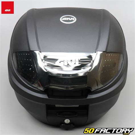 Top Case Givi E Nt Black With Smoke Reflectors Motorcycle Part