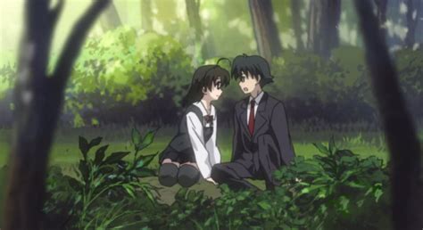 School Days Anime Kiss