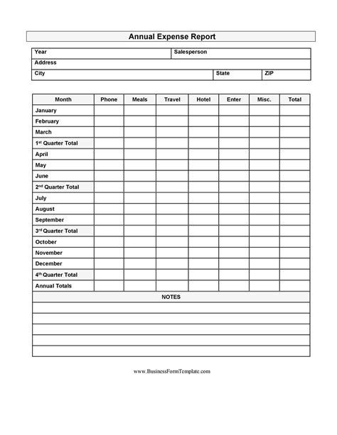 Generic Expense Reimbursement Form ~ Excel Templates