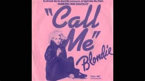 Blondie Call Me Youtube