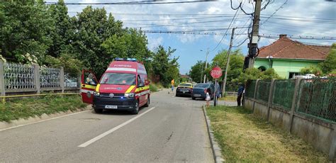 Accident rutier pe raza orașului Simeria Info Trafic jud Hunedoara