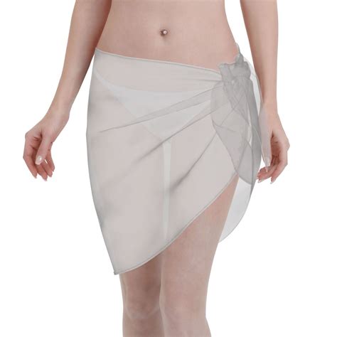 Ocsxa Gary Print Sarong Coverups For Women Bathing Suit Wrap Swimsuit Skirt Beach Bikini Cover