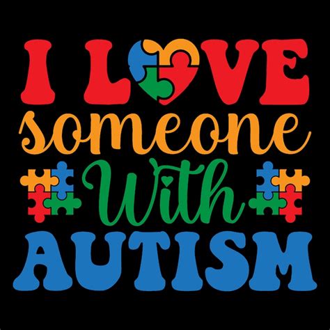 I Love Someone With Autism Svg Cut File Commercial Use Etsy