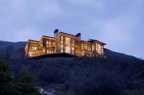 20 Stunning Mountain House Exterior Design Ideas - Style Motivation