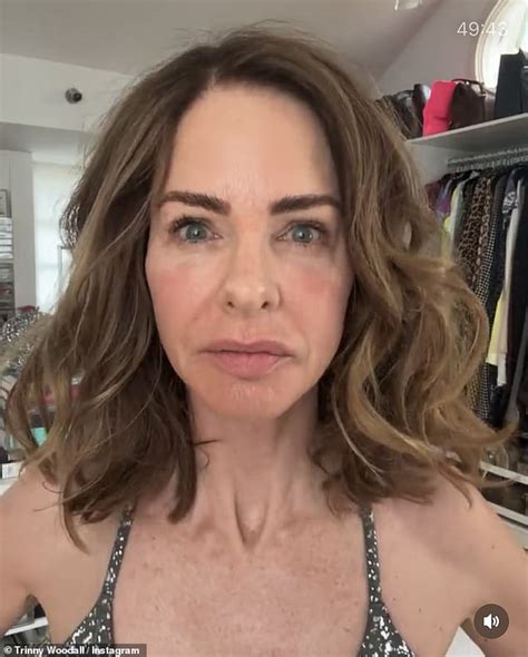 Trinny Woodall Strips Down To Lingerie As She Reveals She Is