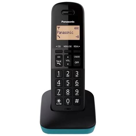 Telefone Sem Fio Panasonic KX TGB Biostech Conecta