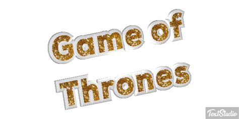 Game of Thrones Brand Animated GIF Logo Designs