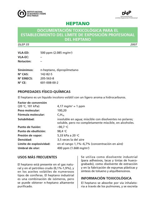 Pdf Documentación Límites De Exposición Laboral Dokumen Tips