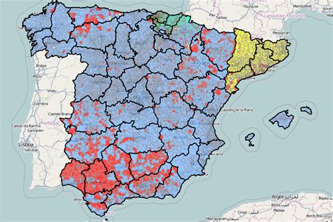 Claves Electorales La Marea Azul Pintada Sobre El Mapa