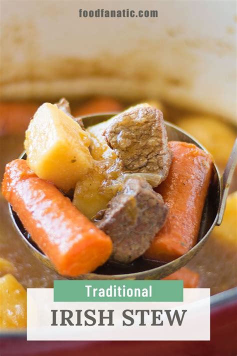 Traditional Irish Stew Recipe Irish Stew Recipe Traditional Irish