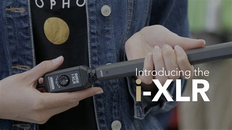 Introducing the RØDE i XLR Digital XLR adaptor for Apple iOS devices