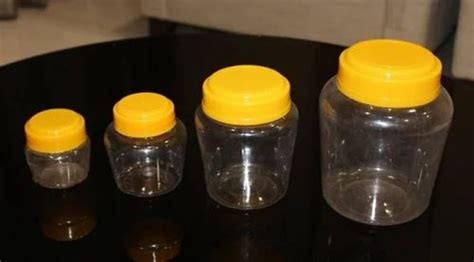 Round Pet Ghee Packaging Plastic Jar At Rs Piece In Gandhinagar