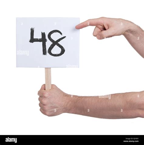 Number 48 sign hi-res stock photography and images - Alamy