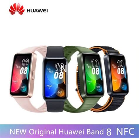 Original Huawei Band 8 Nfc Edition Intelligent Sports New Blood Oxygen